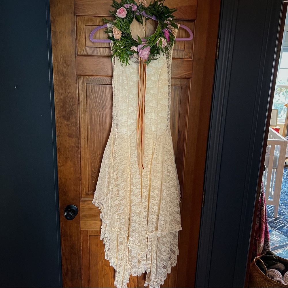 Free People French Courtship Slip (Cream)